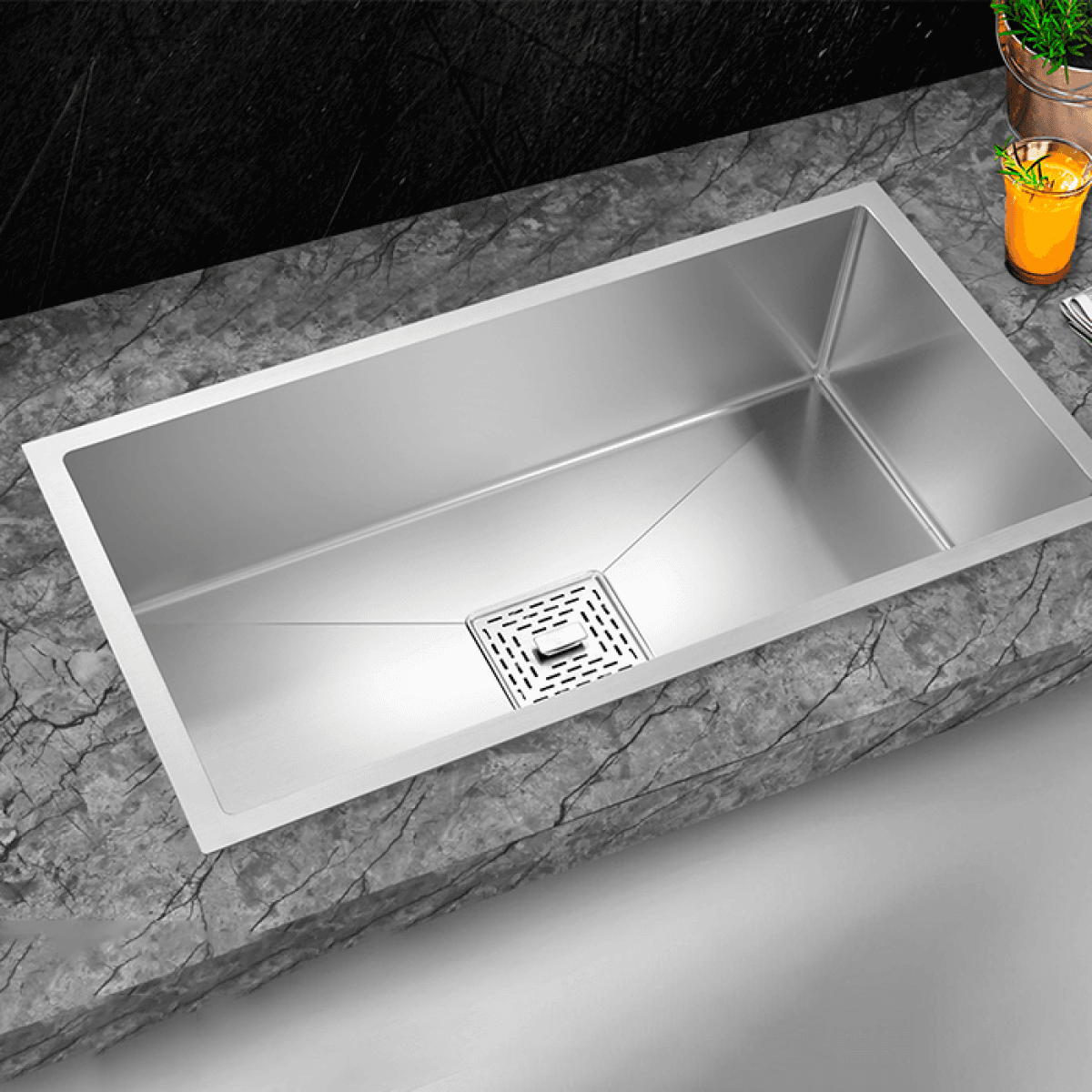 Morzze Aura A01-204 Steel Sink